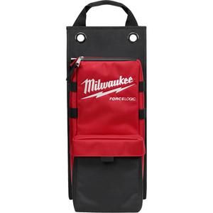 Utility Crimper & Cutter Bag - Black/Red, Nylon, 2