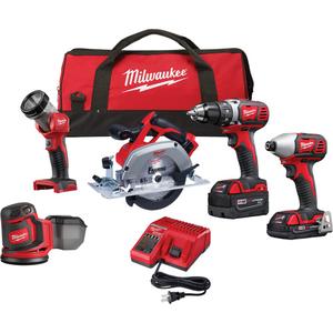 M18™ 5-Tool Combo Kit - 18 V, Lithium-Ion