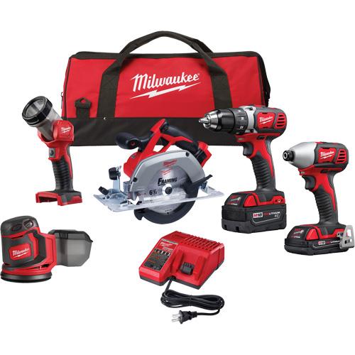 M18™ 5-Tool Combo Kit - 18 V, Lithium-Ion