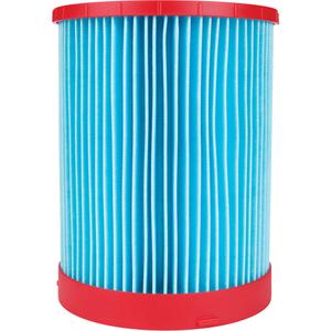 Large Wet/Dry Vacuum High-Efficiency Filter - 6 US Gal./12 US gal./9 US gal., Cartridge