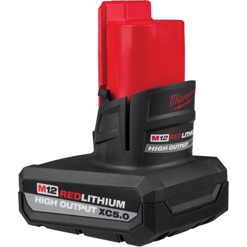 M12™ Redlithium™ High Output™ XC5.0 Battery Pack - 12 V, 5 Ah, Lithium-Ion, 3 Years