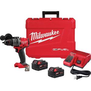 M18 Fuel™ Drill/Driver Kit - 18 V, 1/2", Lithium-Ion, 1400 in-lbs