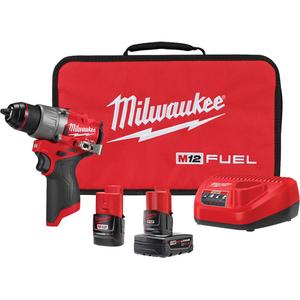 M12 Fuel™ Drill/Driver Kit - 12 V, 1/2", Lithium-Ion, 400 in-lbs