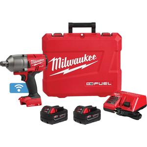 M18 Fuel™ High Torque Impact Wrench with One-Key™ & Friction Ring Kit - 18 V, 3/4", Lithium-Ion, 0-1800, 1200 ft-lbs, 3/4", 0-2400, 5-Year Limited