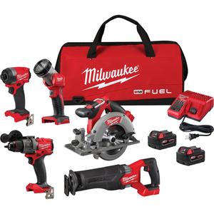 M18 Fuel™ 5-Tool Combo Kit - 18 V, Lithium-Ion