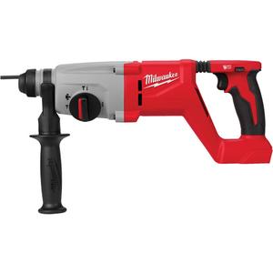 M18 Fuel™ SDS Plus D-Handle Rotary Hammer (Tool Only) - 18 V, 1" - 2-1/2", Lithium-Ion, 1270, 1", 5-Year Limited Warranty, Cordless, D-Handle