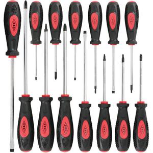 IESD-14S Ergonomic Screwdriver Set - 14 Pcs., Magnetic