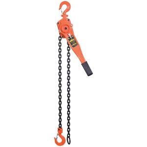 VLP Series Lever Chain Hoist - 3000 lbs. (1.5 tons), 10', ISO 9001-2000, ASME B30.21, 8 mm, 80, 1