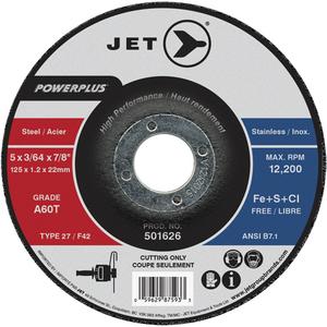 A60T PowerPlus Cut-Off Wheel - 5", 3/64", 7/8", 12200, 27