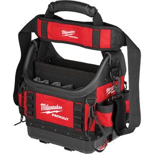 PackOut™ 10" Structured Tote - Red, Ballistic Polyester, 35, Limited Lifetime Warranty, 15", 19"
