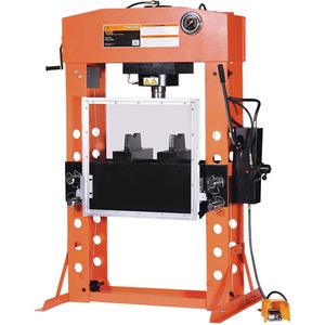 Super Heavy-Duty Shop Presses - 100 tons, 31", 13.5", ASME PASE 2014, Super Heavy Duty