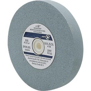 GC675C Bench Grinding Wheels - 6", 3/4", 1", 4138, Silicon Carbide, Grinding, Non-Ferrous Materials, Tungsten Carbide, GC60 - Coarse, Bench Grinders