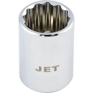 Chrome Socket - 010-LXDZ654 - 1/4", 9/32", 12, Hand/Standard, Standard, Chrome, Chrome Vanadium, ANSI|CDA39-GP-12b|GGG-W-641E