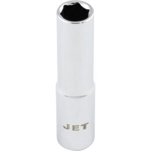 Chrome Socket - 010-LXDZ658 - 1/4", 3/16", 12, Hand/Standard, Deep, Chrome, Chrome Vanadium, ANSI|CDA39-GP-12b|GGG-W-641E