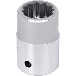 Chrome Socket - 3/4", 19 mm, 12, Hand/Standard, Standard, ANSI, CDA39-GP-12b, GGG-W-641E, Chrome, Chrome Vanadium, Regular