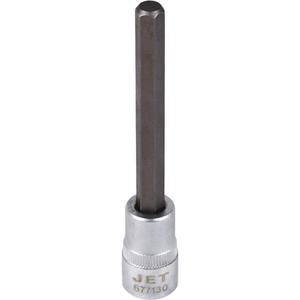 Extra-Long Bit Sockets - Hex, 3/8", 5/16", 4", ANSI, CDA39-GP-12b, GGG-W-641E, Matte, S2 Steel, Long