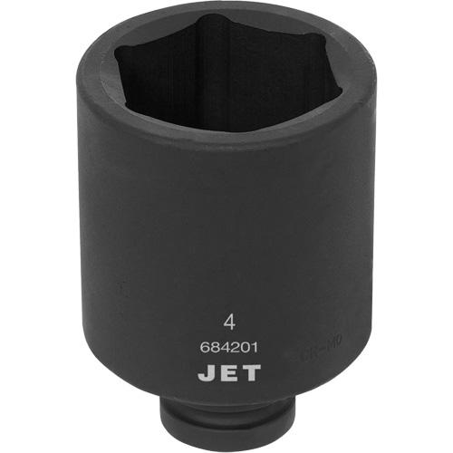 Socket - 1", 4", 6, Impact, Deep, ANSI, GGG-W-660A, Black Phosphate, Chrome Molybdenum, Deep