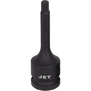 Impact Socket Bits - 010-LXDZ964 - Hex, 1/2", 10 mm, ANSI|GGG-W-660A, Black Phosphate, Chrome Molybdenum, Impact