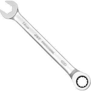 RCWS-18M Ratcheting Wrench Sets - 18, Metric, Combination, 7 mm; 8 mm; 9 mm; 10 mm; 11 mm; 12 mm; 13 mm; 14 mm; 15 mm; 16 mm; 17 mm; 18 mm; 19 mm; 20 mm; 21 mm; 22 mm; 23 mm; 24 mm, Chrome Vanadium