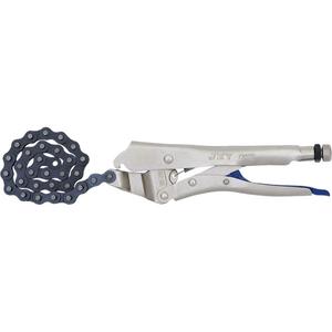 J20R Locking Chain Wrenches - 9" (228.6 mm), 20", Ergonomic, 9254 Alloy Steel, Chrome Molybdenum, Nickel Plated