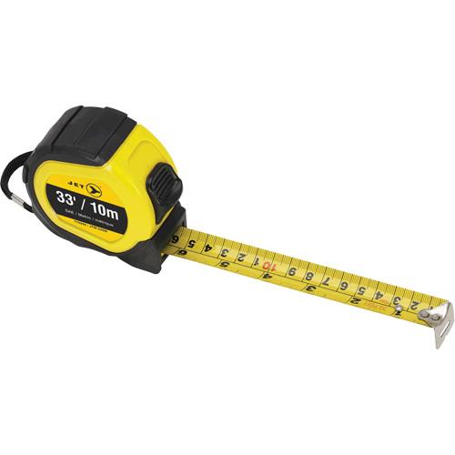 JTM-33SM Tape Measures - 33', 1", Metric & Imperial