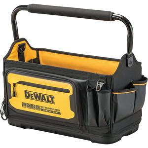 20” PRO Tool Tote - Black/Yellow, 36, Limited Lifetime