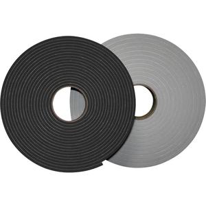 1/2" x 2" Weather Strip With Adhesive Backing - 1/2", 2", 25', Black