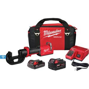M18™ Force Logic™ 12T Kearney Linear Crimper Kit - 18 V, Lithium-Ion, Inline, 340°
