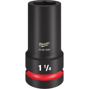 Shockwave Impact Duty™ Thin Wall Extra Socket - 1", 1-1/4", 6, Impact, Deep, Limited Lifetime Guarantee