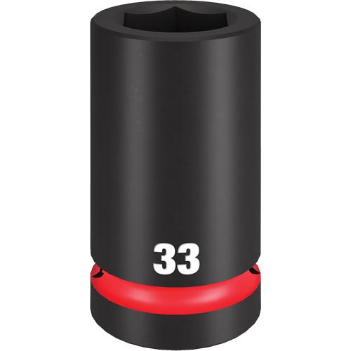 Shockwave Impact Duty™ Socket - 1", 33 mm, 6, Impact, Deep, Limited Lifetime Guarantee