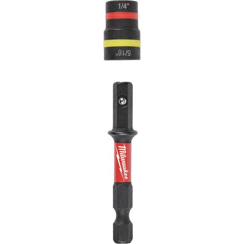 Shockwave Impact Duty™ Quik-Clear™ 2-in-1 Nut Driver - 1/4"/5/16", 2-1/4", Magnetic