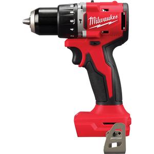 M18™ Compact Brushless Hammer Drill/Driver (Tool Only) - 18 V, 1/2", Lithium-Ion, 0-1700/0-550, 550 in-lbs, 5 Years (Tool), 5.8", 2.3 lbs.