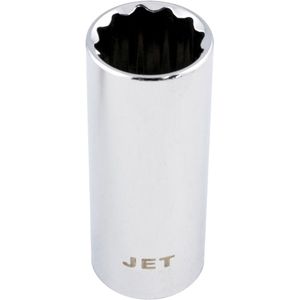 Chrome Socket - 010-LXDA330 - 1/4", 10 mm, 12, Hand/Standard, Deep