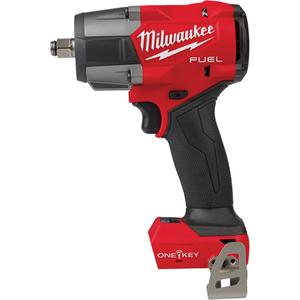 M18 Fuel™ Controlled Mid-Torque Impact Wrench - 18 V, 1/2", Lithium-Ion, 2400, 2700 in-lbs, 1-Year Limited Warranty, Mid-Torque, Friction Ring, 0 - 3000 IPM