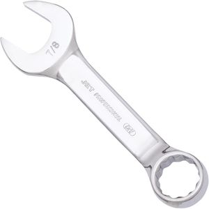 SAE Stubby Combination Wrench - 010-LXDA307 - 7/8", Polished, Chrome Vanadium