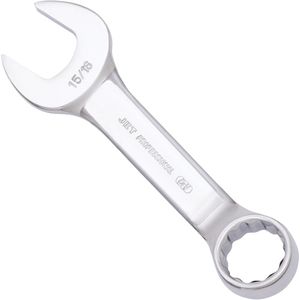 SAE Stubby Combination Wrench - 010-LXDA308 - 15/16", Polished, Chrome Vanadium