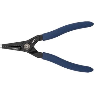 SRP-547ES Straight External Snap Ring Pliers - 010-LXDA497 - 5-1/2", Chrome Vanadium|SUJ2, ANSI, 3/8" - 1", Phosphate