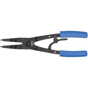 SRP-10I Ratcheting Internal Snap Ring Pliers - 010-LXDA407 - 10-1/2", Carbon Steel & Chrome Molybdenum, Heavy Duty, 2-7/16" to 4", Fine Indexing