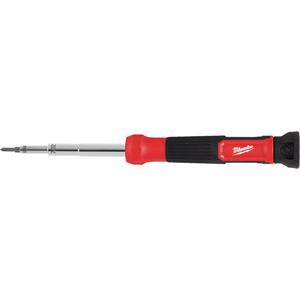 14-in-1 Precision Multi-Bit Screwdriver - Cushion Grip, 7-37/100", Limited Lifetime Warranty, Metal, 0.81", 0.91"