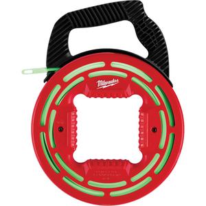 Glow Fish Tape - 40', Fibreglass, 1.6", 9.25", 12"