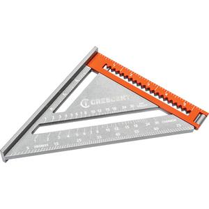 EX6™ 2-in-1 Extendable Layout Tool - 0" x 12-1/2", Aluminum, Plain, 12.5", SAE, 6.5", 12.52"
