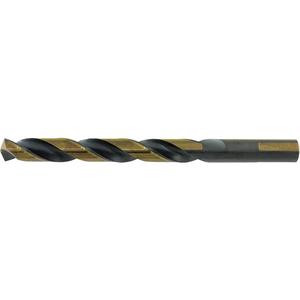 Jet-Kut Black & Gold Premium Jobber Drill Bit - High Speed Steel, 1/8", 1/16", 3/32", 7/64", 9/64", 5/32", 11/64", 0.125", 135°, Black & Gold, Round