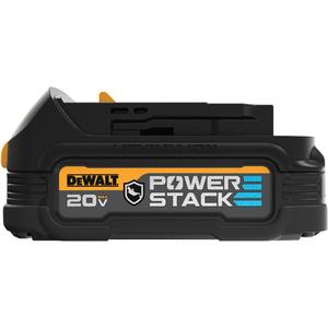 POWERSTACK™ Oil-Resistant Compact Battery - 20 V, 1.7 Ah, Lithium-Ion, 1 Hour, 1, 4.5", 3.1"