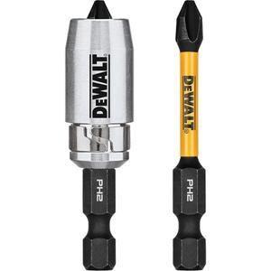 2-Piece FLEXTORQ® Impact Driver Bit Set - Phillips, 1/4", #2, 2", Hex