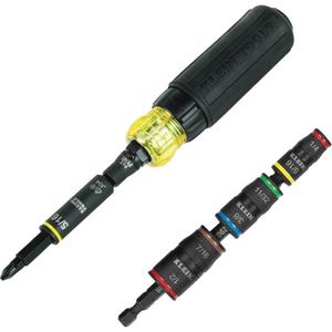 Power Nut Setter 3-Piece Set - Phillips/Square/Torx®/Slotted, Cushion Grip, 1/4'', 5/16'', 3/8'', 1/2'' Nut Driver; #1, #2 Phillips; 3/16'', 1/4'' Slotted; #1, #2 Square; T25 TORX®; 1/4'', 5/16'', 11/32''