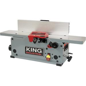Benchtop Jointer with Helical Cutterhead - 6", 12000 RPM, 16-3/4" W x 29-7/8" L x 12-5/8" H, 1/8", 6-1/8" x 29-7/8", 4-1/4" x 19-5/8"