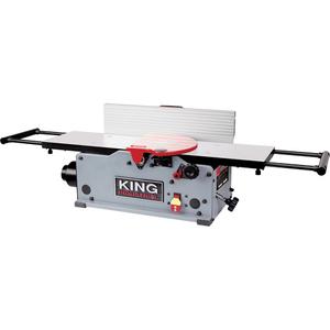 Benchtop Jointer with Helical Cutterhead - 8", 12000 RPM, 19" W x 51-1/2" L x 13" H, 1/8", 51-1/2" x 8-1/4", 4-3/8" x 19-5/8"