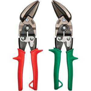 Offset Aviation Snip Set - 2, M6R 9-1/4" MetalMaster® Offset Straight and Left Cut Aviation Snips & M7R 9-1/4" MetalMaster® Offset Straight and Right Cut Aviation Snips