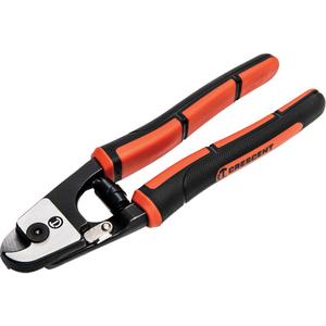 Pocket Wire Rope & Cable Cutter - 7-1/2", 1/4" (8mm) Soft Wire, 3/16" (3mm) Hard Wire Rope, Lifetime Against Manufacturer's Defects, 5"