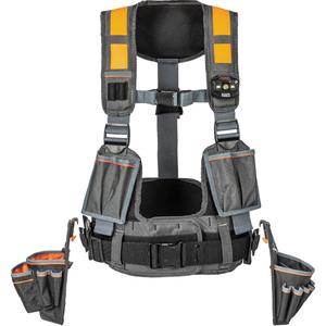 MODbox™ Tool Vest - Grey/Orange, 31, One Size, 30" - 52", 2"